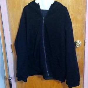 Reversible black jacket